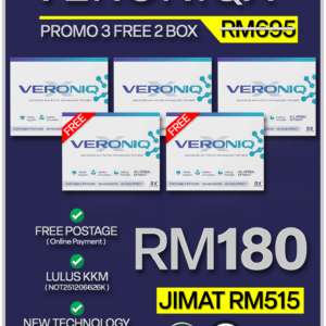 PAKEJ PROMO 3( 3+2 KOTAK VERONIQX )